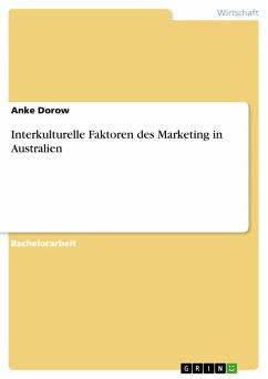 Interkulturelle Faktoren des Marketing in Australien (eBook, ePUB)