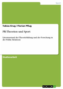 PR-Theorien und Sport (eBook, PDF) - Krug, Tobias; Pflug, Florian