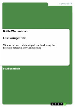 Lesekompetenz (eBook, PDF) - Wertenbruch, Britta