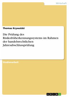 Die Prüfung des Risikofrüherkennungssystems im Rahmen der handelsrechtlichen Jahresabschlussprüfung (eBook, PDF) - Krywalski, Thomas