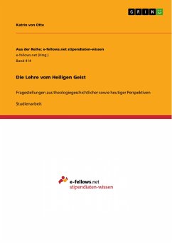 Die Lehre vom Heiligen Geist (eBook, PDF)