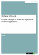Central concepts of aesthetics: a... - Bild 1