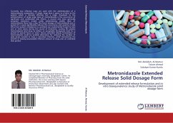 Metronidazole Extended Release Solid Dosage Form - Al-Mamun, Md. Abdullah; Ahmed, Taksim; Kundu, Sukalyan Kumar