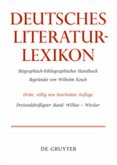 Willius - Wircker / Deutsches Literatur-Lexikon Band 33