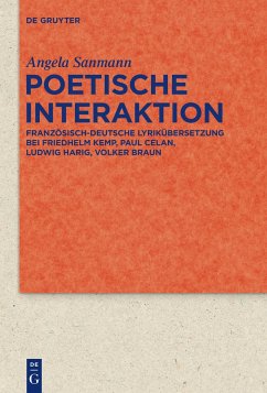 Poetische Interaktion - Sanmann, Angela