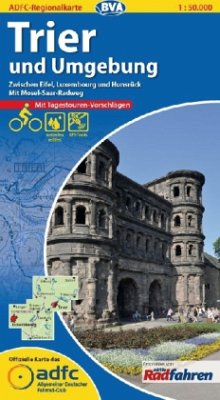 Cover ADFC Regionalkarte Trier und Umgebung