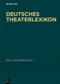 G - J / Deutsches Theater-Lexikon Nachtragsband, Teil 2, Tl.2