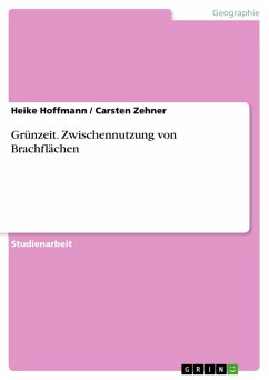 Grünzeit. Zwischennutzung von Brachflächen (eBook, PDF) - Hoffmann, Heike; Zehner, Carsten