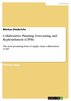 Collaborative Planning, Forecasting, and Replenishment (CPFR) (eBook, PDF) - Diederichs, Markus