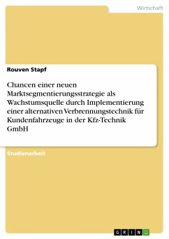 Chancen einer neuen Marktsegmentierungsstrategie als Wachstumsquelle durch Implementierung einer alternativen Verbrennungstechnik für Kundenfahrzeuge in der Kfz-Technik GmbH (eBook, PDF) - Stapf, Rouven