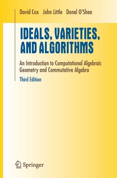 Ideals, Varieties, and Algorithms (eBook, PDF) - Cox, David A.; Little, John; Oshea, Donal