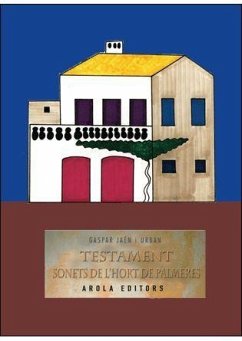 Cover Testament : Sonets de l'hort de les Palmeres