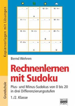 Rechnenlernen mit Sudoku 1./2. Klasse - Wehren, Bernd