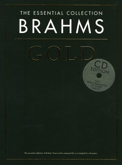 Cover BRAHMS GOLD THE ESSENTIAL COLLECTION PIANO BOOK/2CD