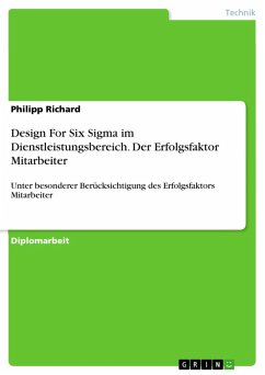 Design For Six Sigma im Dienstleistungsbereich (eBook, PDF) - Richard, Philipp