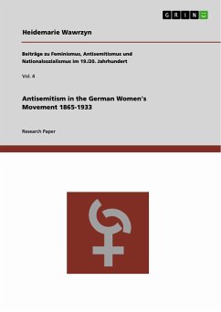 Antisemitism in the German Women's Movement 1865-1933 (eBook, PDF) - Wawrzyn, Heidemarie
