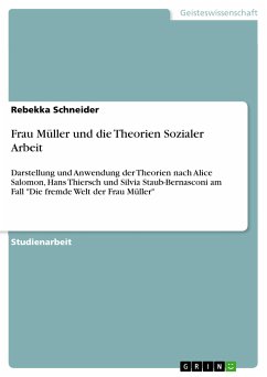 Frau Müller und die Theorien Sozialer Arbeit (eBook, PDF) - Schneider, Rebekka