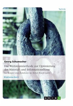 Die Wertstrommethode zur Optimierung der Material- und Informationsflüsse (eBook, PDF) - Schumacher, Georg