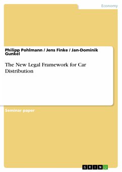 The New Legal Framework for Car Distribution (eBook, PDF)