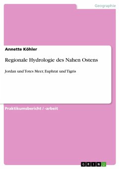 Regionale Hydrologie des Nahen Ostens (eBook, PDF) - Köhler, Annette