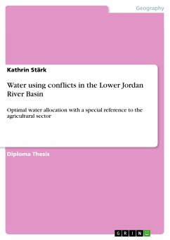 Water using conflicts in the Lower Jordan River Basin (eBook, PDF) - Stärk, Kathrin