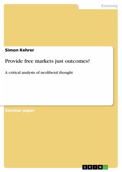 Provide free markets just outcomes? (eBook, PDF)