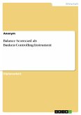 Balance Scorecard als Banken-Controlling-Instrument (eBook, PDF)