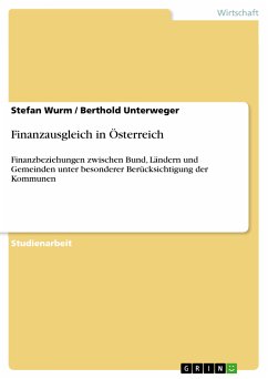 Finanzausgleich in Österreich (eBook, PDF) - Wurm, Stefan; Unterweger, Berthold