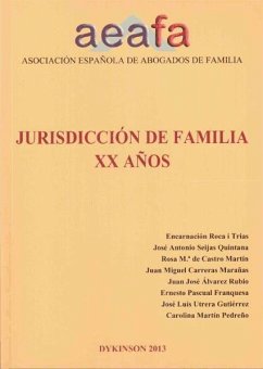 Jurisdicción de familia XX años - Roca i Trias, Encarna . . . [et al.