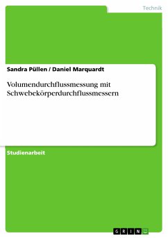 Volumendurchflussmessung mit Schwebekörperdurchflussmessern (eBook, PDF) - Püllen, Sandra; Marquardt, Daniel