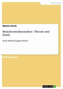 Branchenstrukturanalyse - Theorie und Praxis (eBook, PDF) - Stroh, Martin