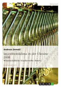 Investitionsklima in der Ukraine 2008 (eBook, PDF) - Demski, Andreas