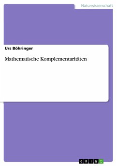 Mathematische Komplementaritäten (eBook, PDF)