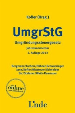 Cover UmgrStG, Umgründungssteuergesetz, Jahreskommentar (f. Österreich)