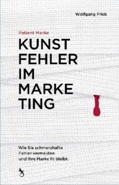 Cover Patient Marke. Kunstfehler im Marketing
