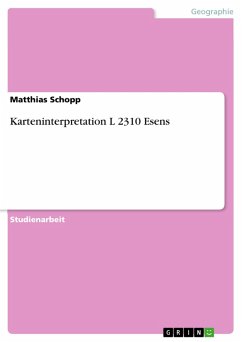 Karteninterpretation L 2310 Esens (eBook, ePUB) - Schopp, Matthias