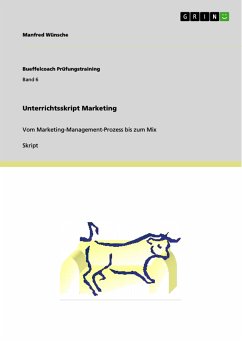 Unterrichtsskript Marketing (eBook, PDF)