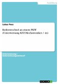 Reifenwechsel an einem PKW (Unterweisung KFZ-Mechatroniker / -in) (eBook, PDF)