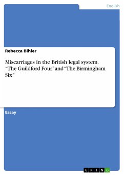 Miscarriages in the British legal system. “The Guildford Four” and “The Birmingham Six” (eBook, PDF)