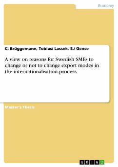 A view on reasons for Swedish SMEs to change or not to change export modes in the internationalisation process (eBook, ePUB)