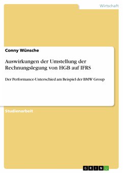 Auswirkungen der Umstellung der Rechnungslegung von HGB auf IFRS (eBook, PDF)