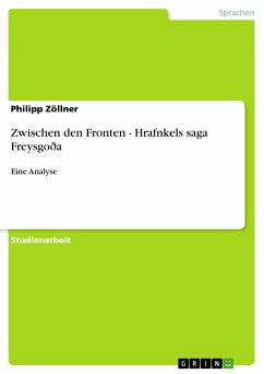 Zwischen den Fronten - Hrafnkels saga Freysgoða (eBook, PDF)