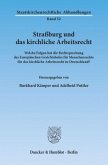 Straßburg und das kirchliche Arbeitsrecht.