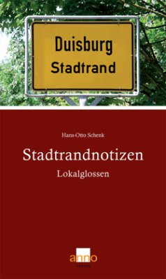 Stadtrandnotizen - Schenk, Hans-Otto