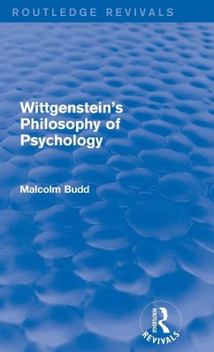 Cover Wittgenstein's Philosophy of Psychology (Routledge Revivals)