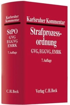 Karlsruher Kommentar zur Strafprozessordnung (StPO)