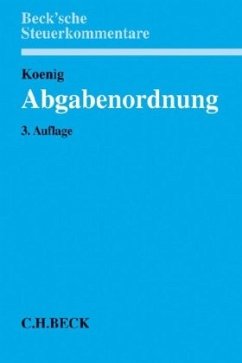 Cover Abgabenordnung (AO), Kommentar