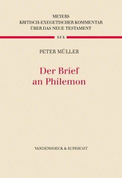 Der Brief an Philemon (eBook, PDF) - Müller, Peter