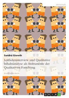 Leitfadeninterview und Qualitative Inhaltsanalyse als Instrument der Qualitativen Forschung (eBook, ePUB) - Giereth, Sandra