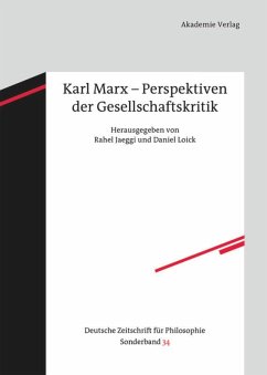 Karl Marx ¿ Perspektiven der Gesellschaftskritik